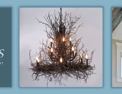 Our Custom Twig Chandelier was Featured in Cottages and Bungalows Magazine!
